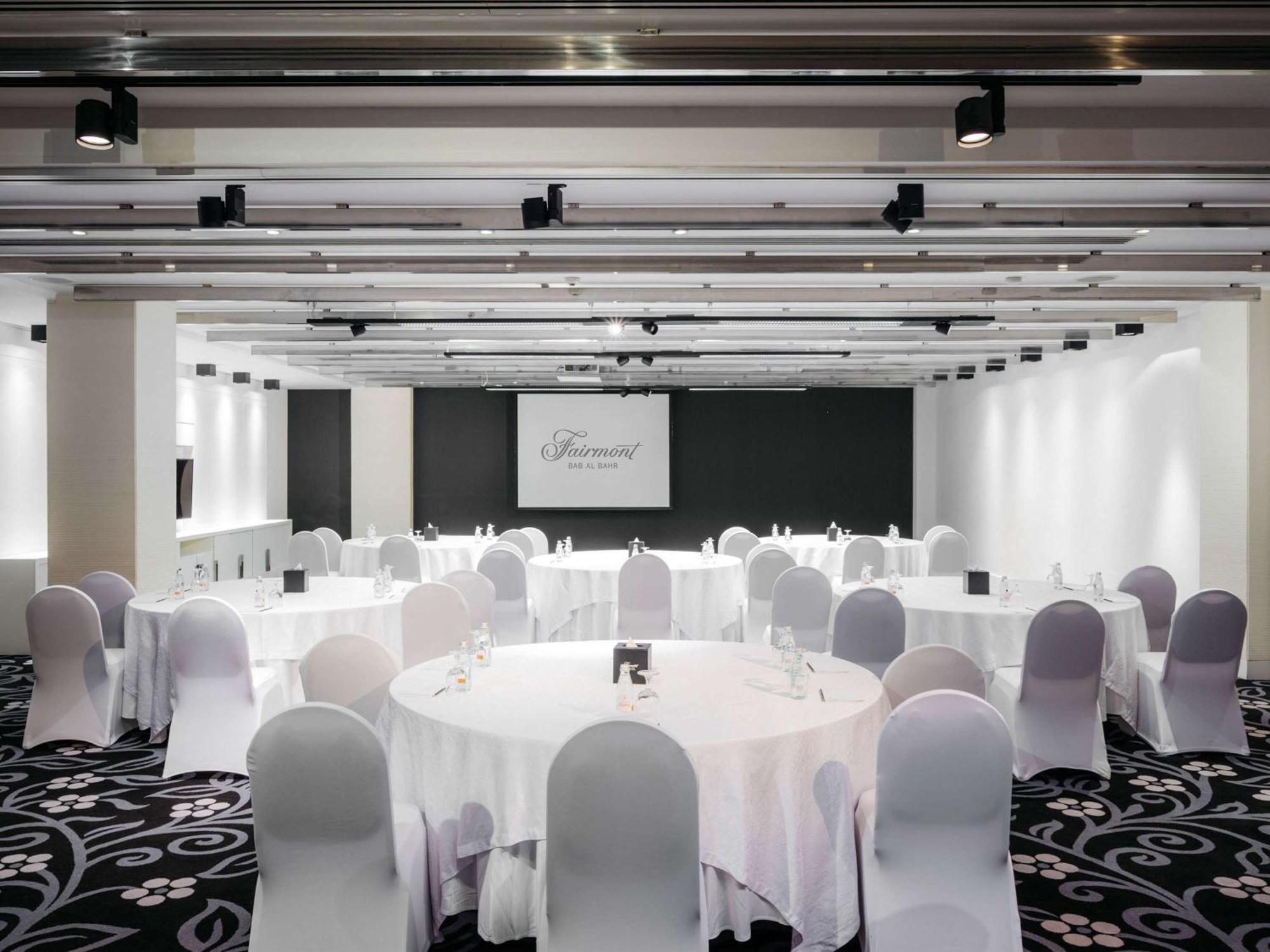 Fairmont Bab Al Bahr Hotell Abu Dhabi Eksteriør bilde The ballroom